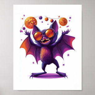 Halloween Bat-tastic Party Poster