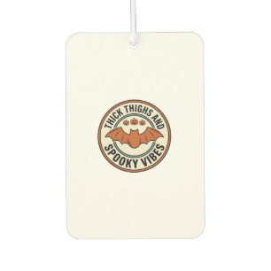 Halloween Bat Thick Thighs Spooky Vibes Vintage_1 Air Freshener
