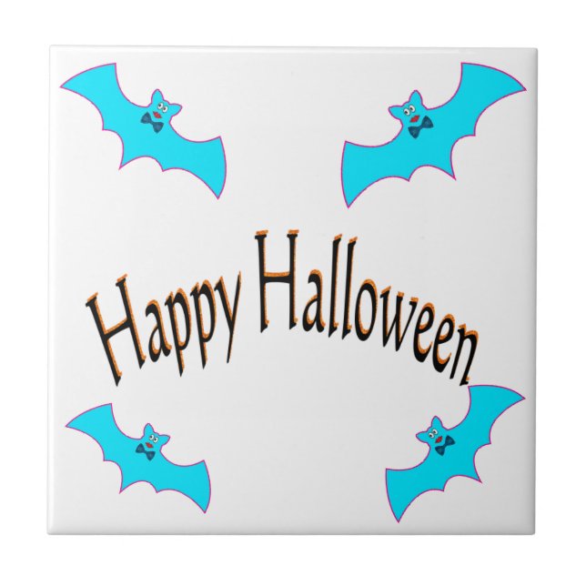 Halloween Bat Tile (Front)