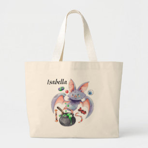 Halloween Bat Trick ou Sac fourre-tout de traiteme