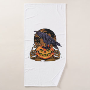halloween                                       bath towel