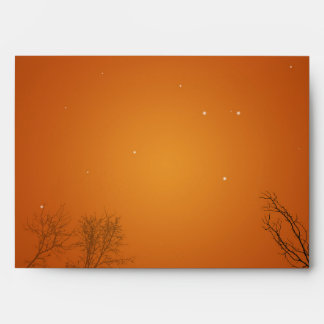 Halloween Bats and Trees Envelope