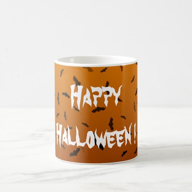 Halloween Bats Coffee Mug (Center)