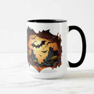 Halloween bats coming out fri mug