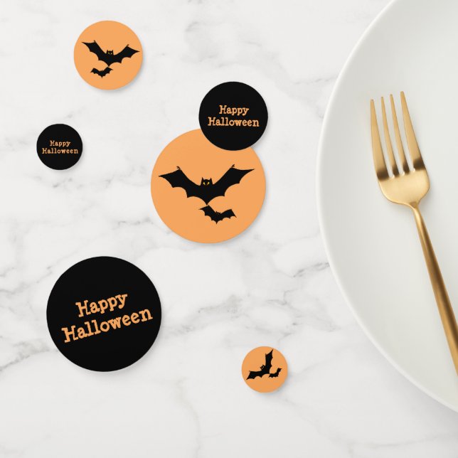Halloween Bats Design Table Confetti (Group)