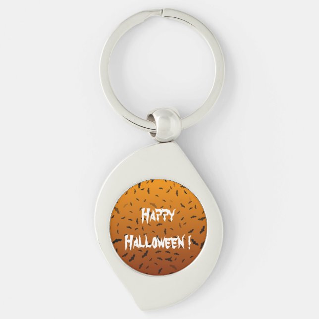 Halloween Bats Keychain (Front)