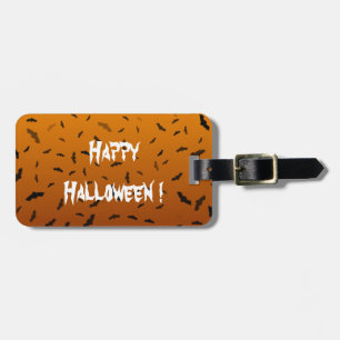 Halloween Bats Luggage Tag
