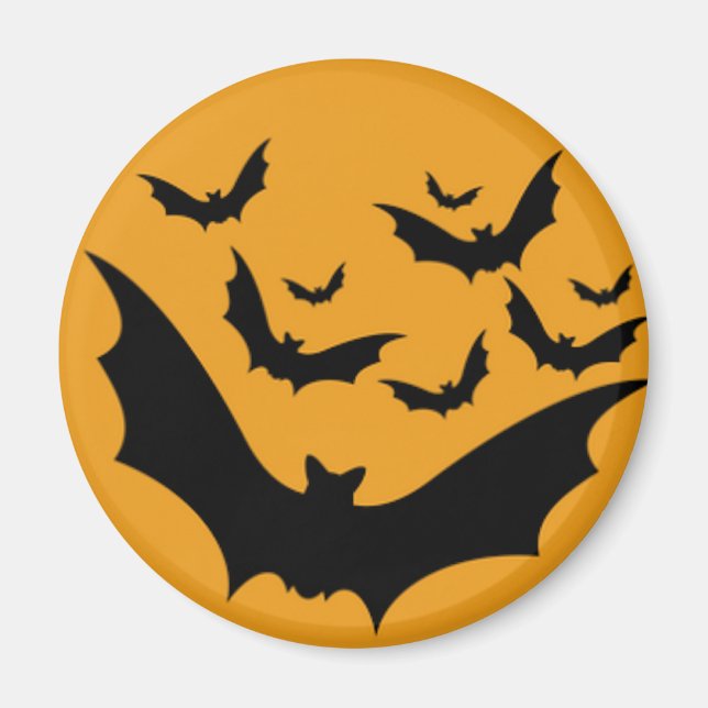 Halloween Bats  Magnet (Front)