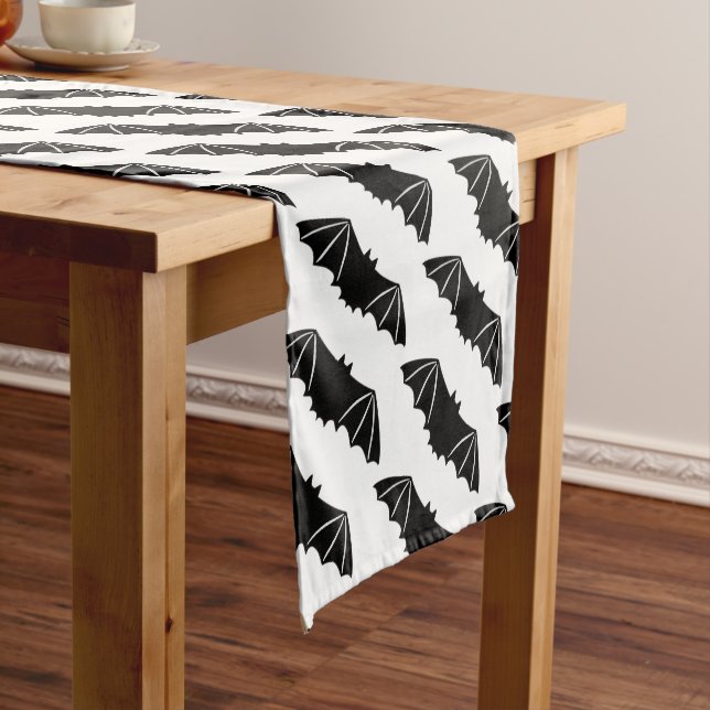 Halloween Bats Medium Table Runner (In Situ)