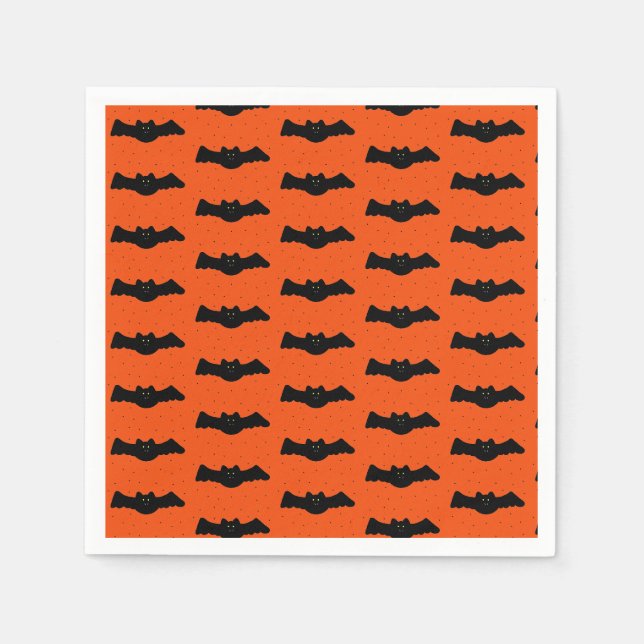Halloween Bats  Napkin (Front)