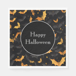 Halloween Bats Paper Napkins