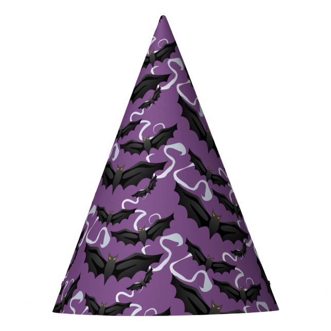 Halloween Bats Party Hat (Front)