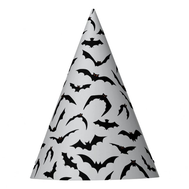 Halloween Bats Party Hat (Front)