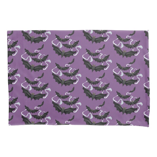 Halloween Bats Pillowcase (Front)