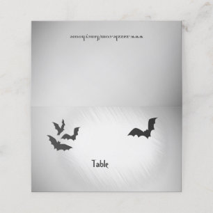 Halloween Bats Place Cards