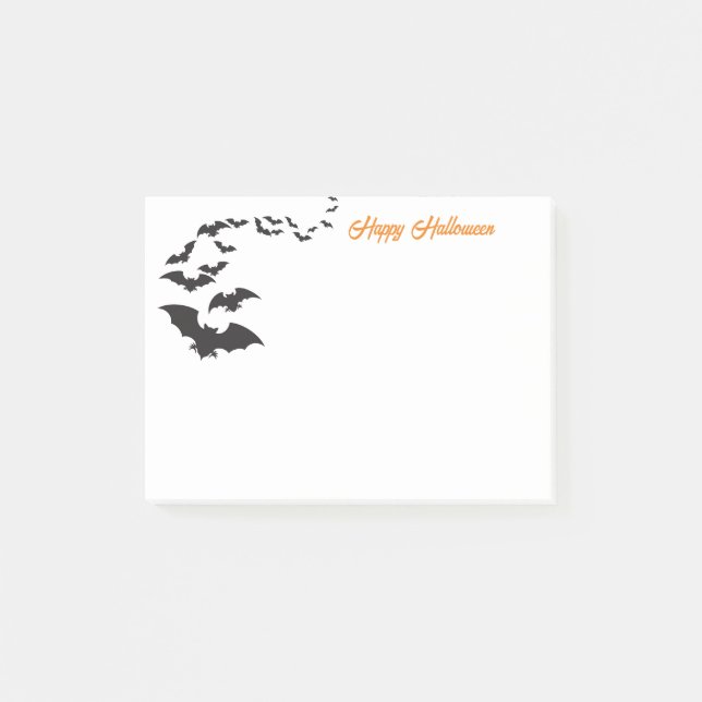 Halloween Bats Post Notes (Front)