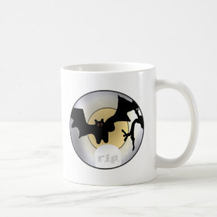 Halloween Bats RIP Coffee Mug