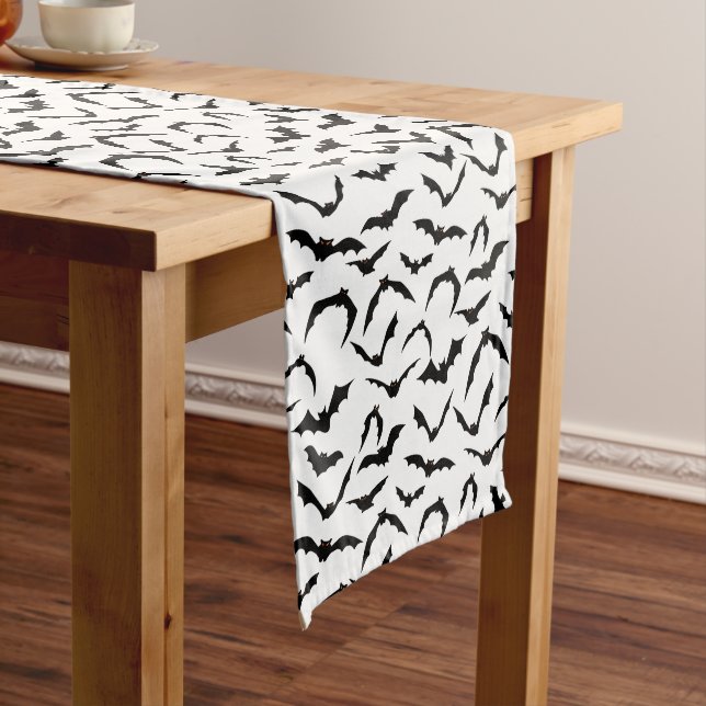 Halloween Bats Table Runner (In Situ)