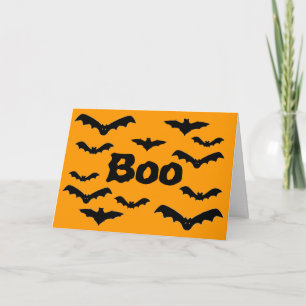 Halloween Batty "Boo" Card