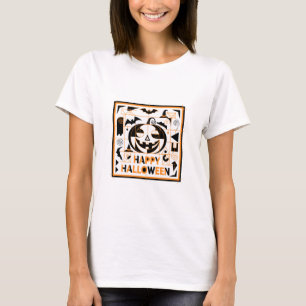 Halloween Bauhaus Pumpkin T-Shirt