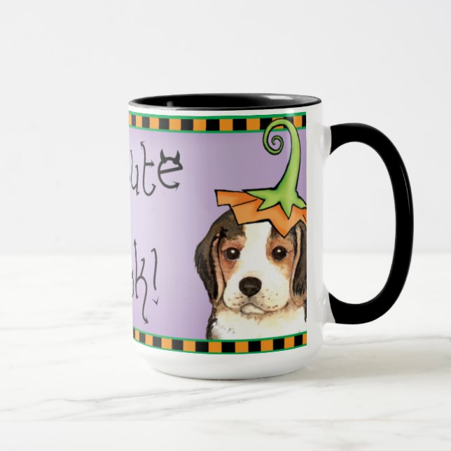 Halloween Beagle Mug (Right)