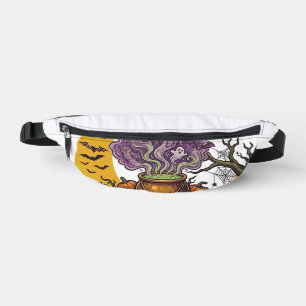 Halloween Become Anything Cauldron Cat Ghost Pumpk Fanny Pack