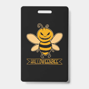 Halloween Bee Badge