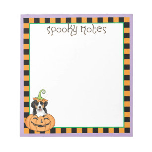 Halloween Berner Notepad