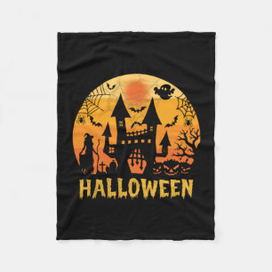 Halloween Best Halloween Birthday Fleece Blanket