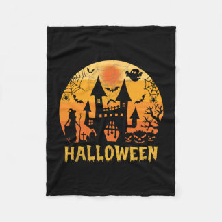 Halloween Best Halloween Birthday Fleece Blanket