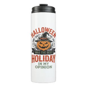 Halloween Best Holiday Vintage Pumpkin Shirt Desig Thermal Tumbler