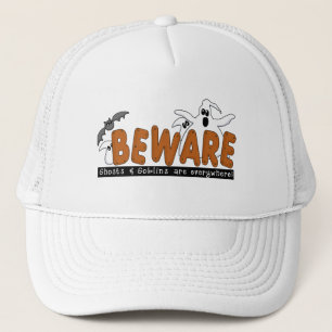 Halloween Beware T-shirts and Gifts Trucker Hat