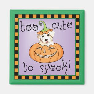 Halloween Bichon Magnet