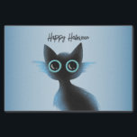 Halloween Big Eyes Black Blue Evil Cat Tissue Paper<br><div class="desc">Halloween Big Eyes Black Blue Evil Cat Tissue Paper. Unique,  beautiful,  stylish design. Easy to be personalized. Font style,  size and colours can be changed. Matching items are available.</div>