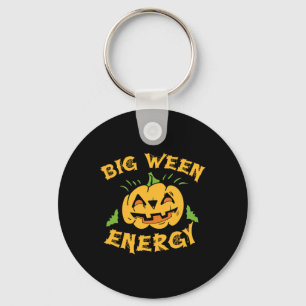 Halloween Big Ween Costume Pumpkin Lover October T Keychain