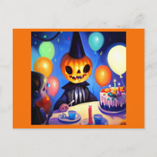 Halloween - Birthday 2 Postcard