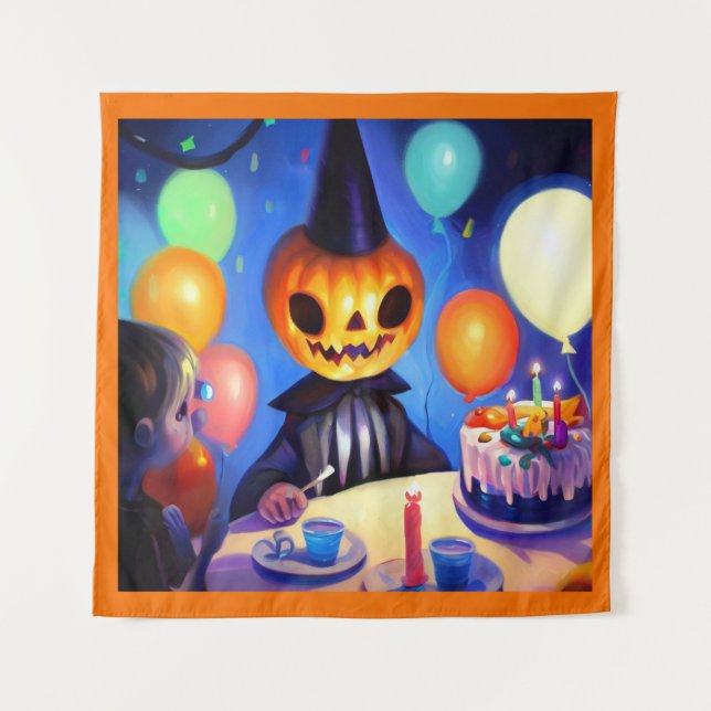 Halloween - Birthday 2 Tapestry (Front)