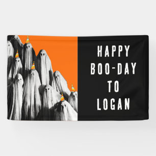 Halloween Birthday Banner