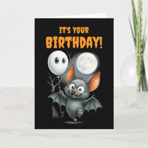 Halloween Birthday Card