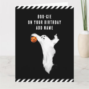 Halloween Birthday Card