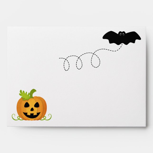 Halloween Birthday Envelopes (Front)