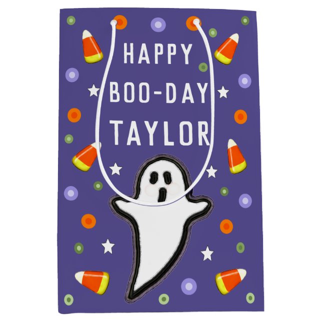 Halloween Birthday Gift Bag (Front)