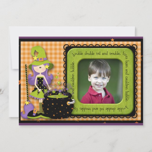 Halloween Birthday Invitation (Front)