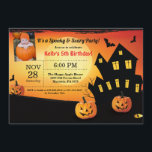 Halloween Birthday Invitation Costume Party<br><div class="desc">Halloween Birthday Invitation with custom photo. Costume Party. Spooky. Kids or Adult Birthday Invitation. 1st 2nd 3rd 4th 5th 6th 7th 8th 9th 10th 11th 12th 13th 14th 15th 16th 17th 18th, Any Ages. For further customization, please click the "Customize it" button and use our design tool to modify this...</div>