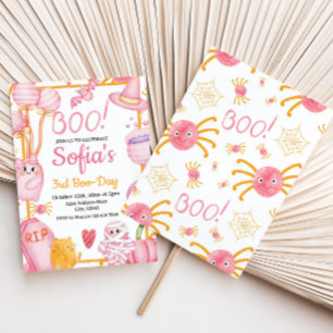 Halloween Birthday Invitation Template