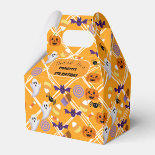 Halloween Birthday Party Favor Boxes