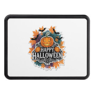 Halloween Birthday Squad Creepy Clown Ghost Zombie Trailer Hitch Cover