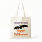 Halloween Black Bat Personalized Treat Bag