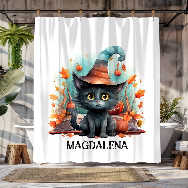 Halloween Black Cat Autumn Witchy (Creator Uploaded)
