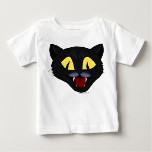 Halloween Black Cat Baby T-Shirt